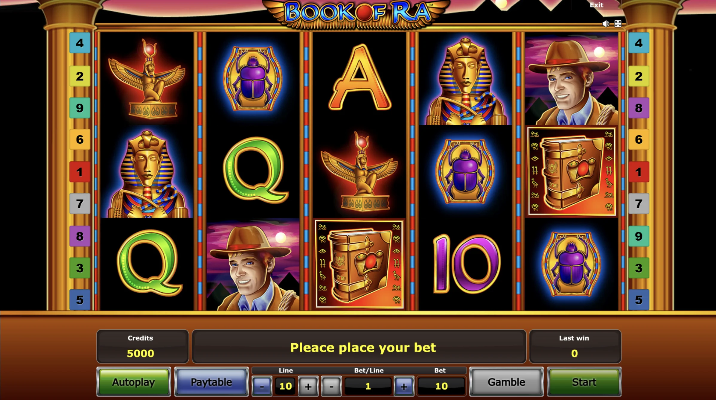 Book of Ra Automat